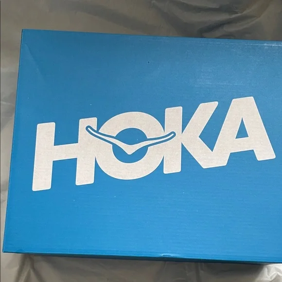 Hoka Y Clifton 9 Youth Sneakers in Orange and Blue Size-7 MD NWT - Picture 5 of 12